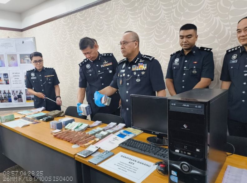 Sindiket jual loteri awam di Ipoh tumpas, empat ditahan