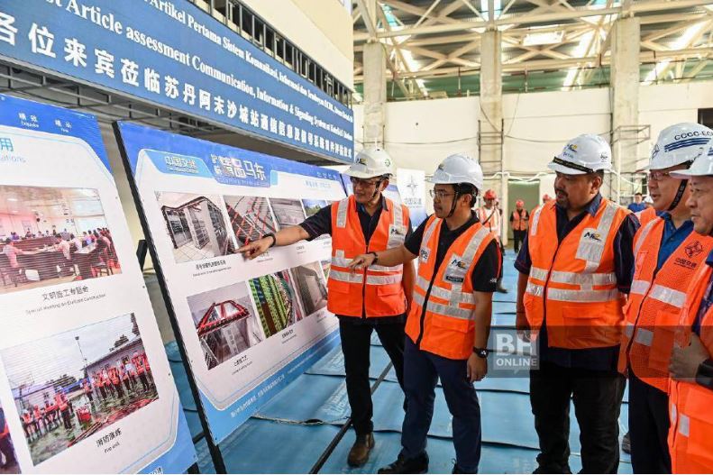Kemajuan projek ECRL dijangka capai 90 peratus hujung tahun ini