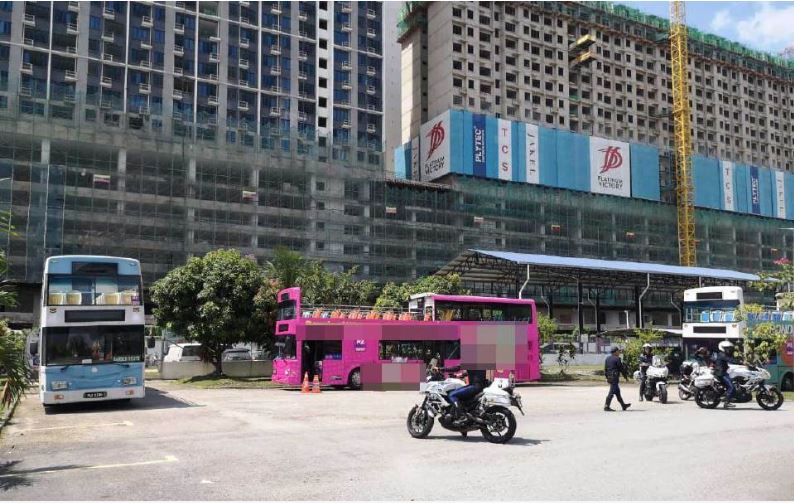 JPJ WPKL sita tiga bas henti-henti dalam Ops Harian