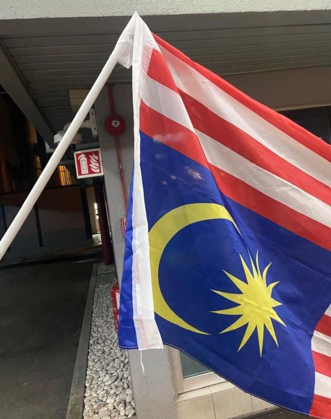Terlorot ditiup angin punca bendera dikibar terbalik -Helmy