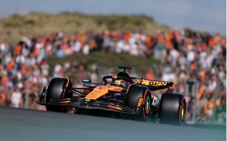 Piastri sambar petak utama GP Belanda