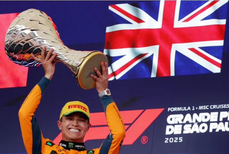 Norris ungguli GP Sao Paulo