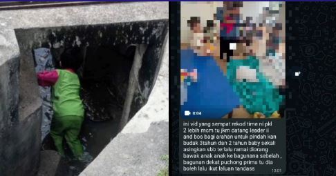 Lagi Pendedahan Taska Tular Sembunyi Anak Asuhan Dalam Longkang Ketika Serbuan JKM