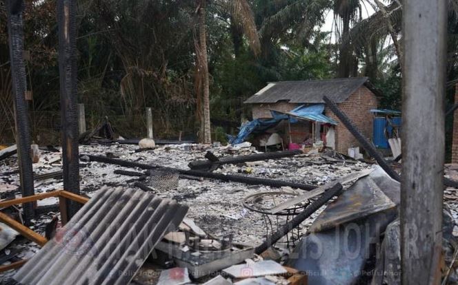 Enam rangka manusia ditemukan di rumah terbiar di kebun kelapa sawit