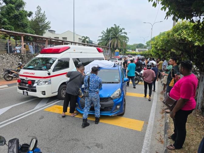 Lelaki maut tercampak atas kereta selepas dirempuh pemandu mabuk