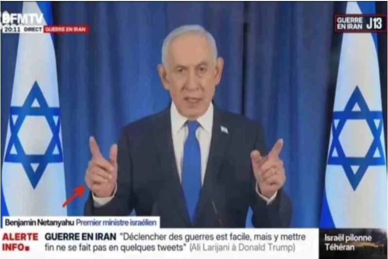 Adakah PM Israel terbunuh? video Netanyahu ada 6 jari cetus perdebatan ramai