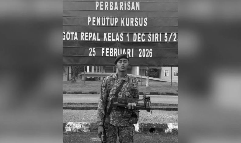 Jenazah Prebet Muhammad Amirul dikebumi di Gemas