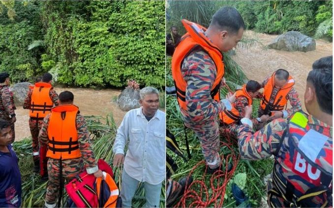 Lapan kanak-kanak diselamatkan dalam kejadian kepala air di Cameron Highlands