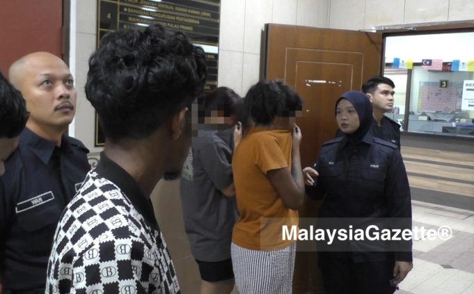 Pasangan kekasih direman, guna pistol tiruan buat ugutan