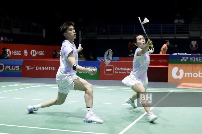 Pang Ron-Pei Jing tempat tiket separuh akhir Terbuka Denmark