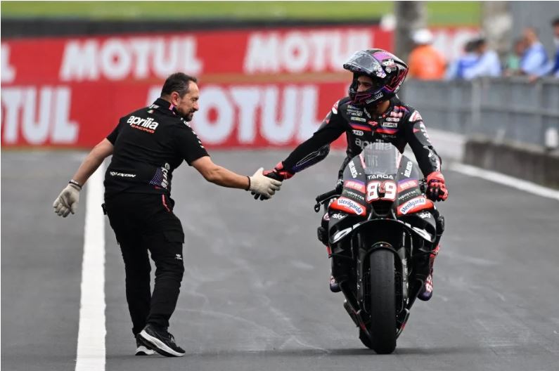 Martin tekad terus tekan Marquez di Mandalika